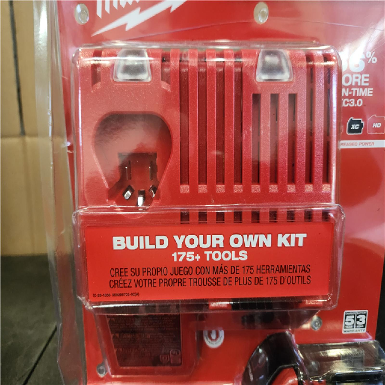 Phoenix NEW Milwaukee M18 18-Volt Lithium-Ion XC Starter Kit with One 5.0Ah Battery and Charger (SEALED)