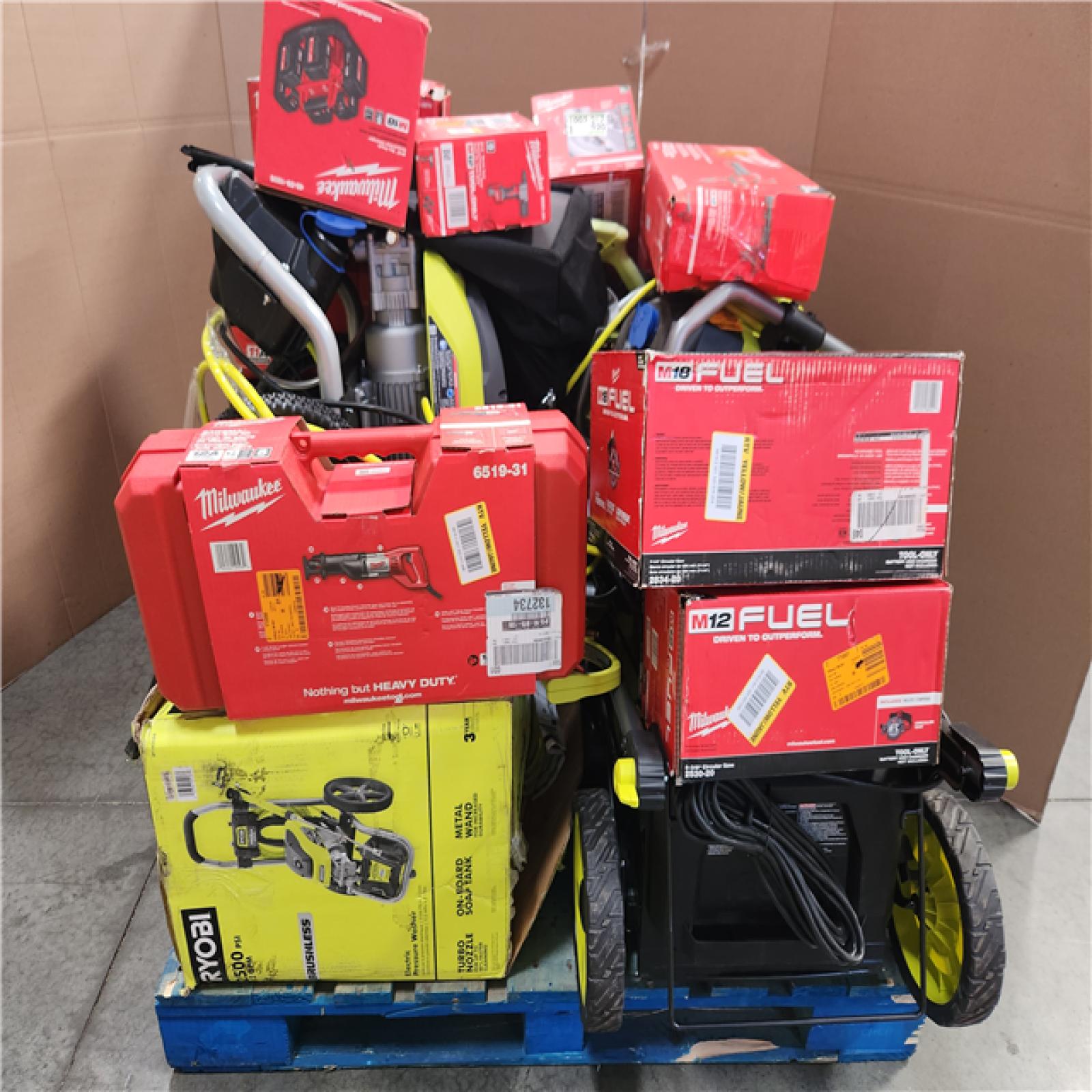 CALIFORNIA AS-IS TOOL PALLET