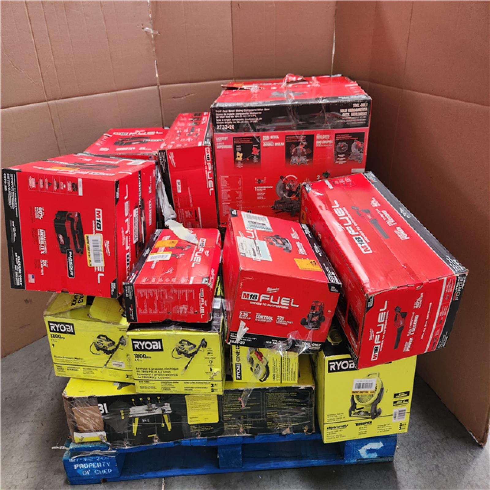 CALIFORNIA AS-IS TOOL PALLET