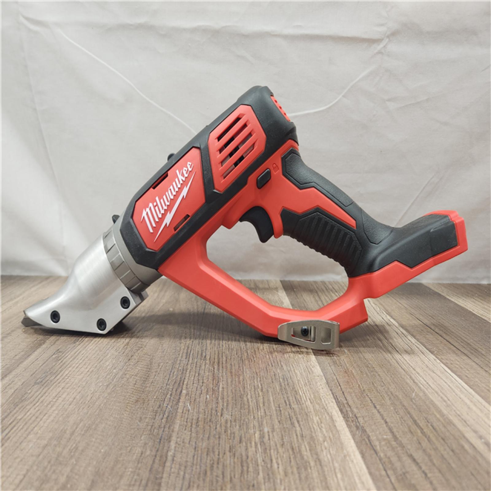 AS-IS- Milwaukee M18 18V Lithium-ion Cordless 18-gauge Double Cut Metal Shear (Tool-Only)