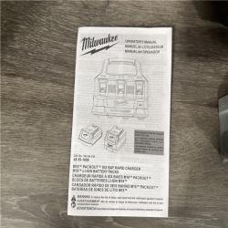 CALIFORNIA LIKE NEW MILWAUKEE FORGE DUAL BATTERY STARTER KIT