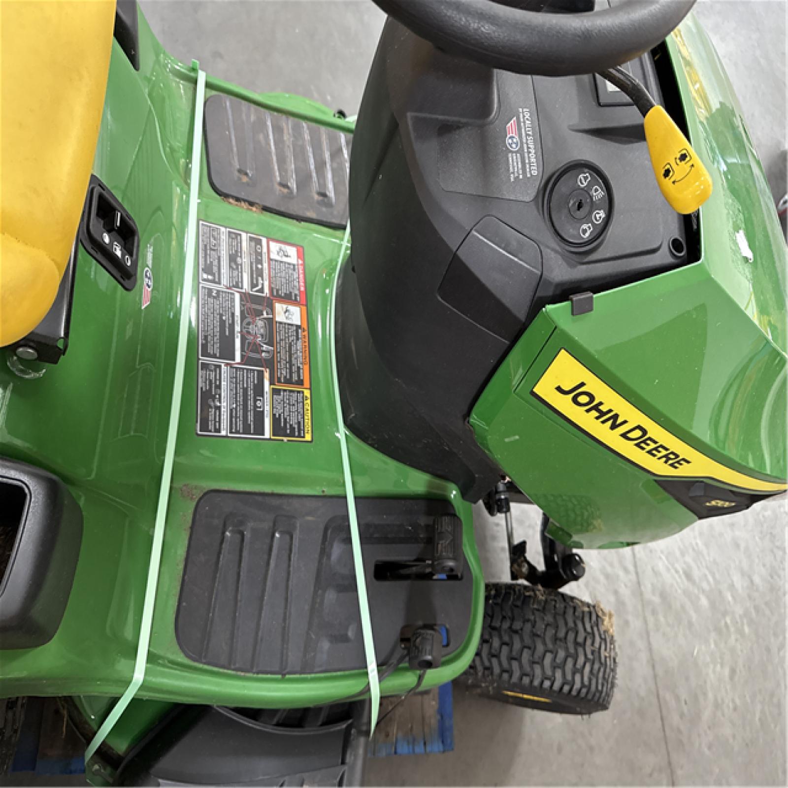 California AS-IS John Deere S100 Riding Mower