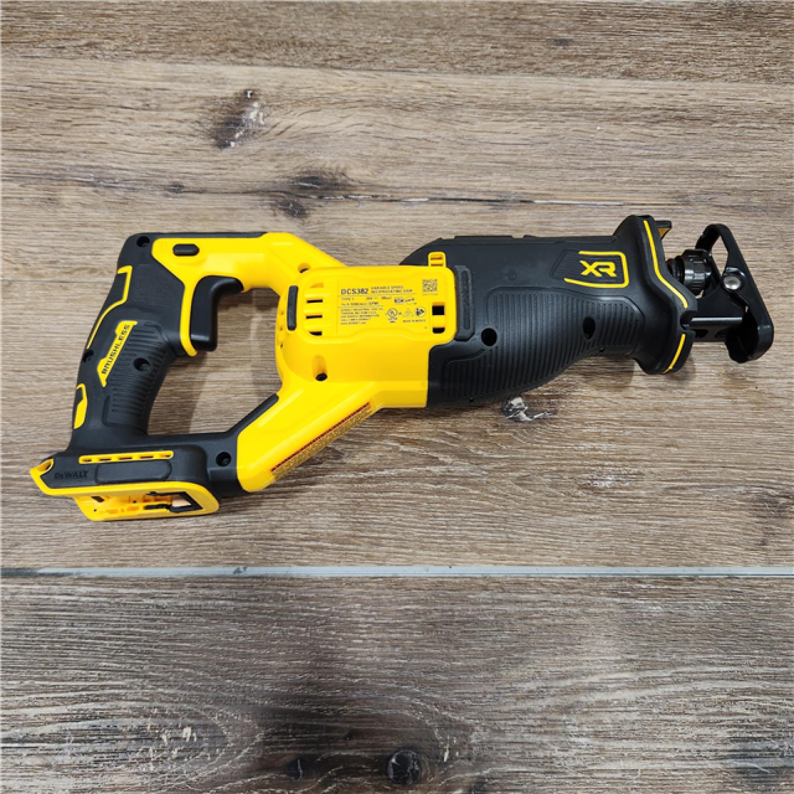 AS-IS Dewalt DCS382B 20V MAX XR Cordless Brushless Reciprocating Saw (Bare Tool)