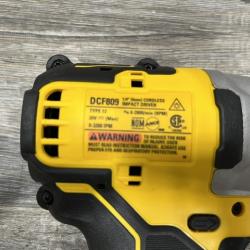 AS-IS DEWALT Atomic 20V Max Lithium-Ion Brushless Cordless Compact 1/4 in. Impact Driver Kit