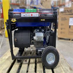 DALLAS LOCATION - DUROMAX 13000/10500-Watt Dual Fuel Electric Start Gasoline/Propane Portable Home Power Back Up Generator with CO Alert Shutdown