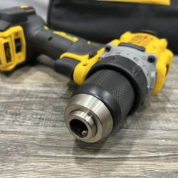 AS-IS DEWALT 20V XR Lithium-Ion Cordless Brushless 1/2 in. Drill/Driver Kit