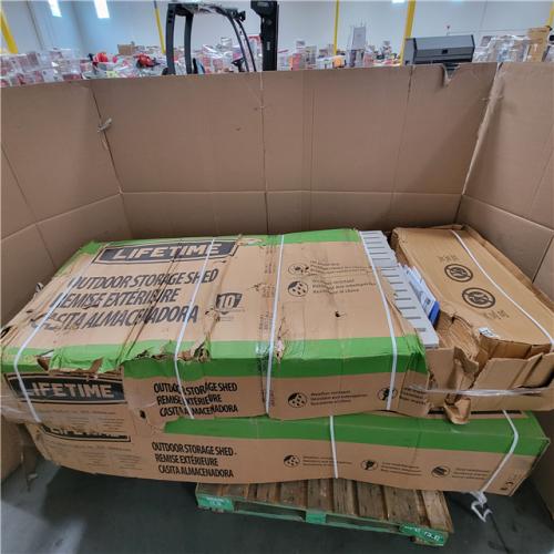 California AS-IS Lifetime Outdoor Storage Shed (Damage Boxes)