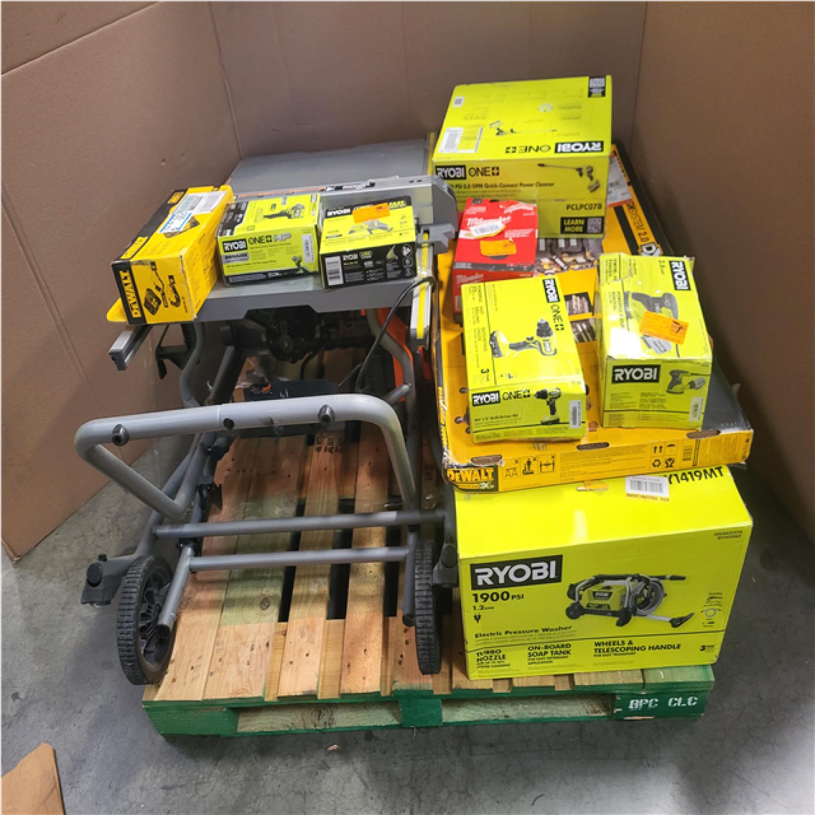 CALIFORNIA AS-IS TOOL PALLET