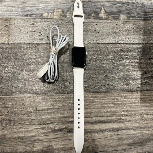 AS-IS Apple Watch (Series 3) 38 mm- Sport Band Silver
