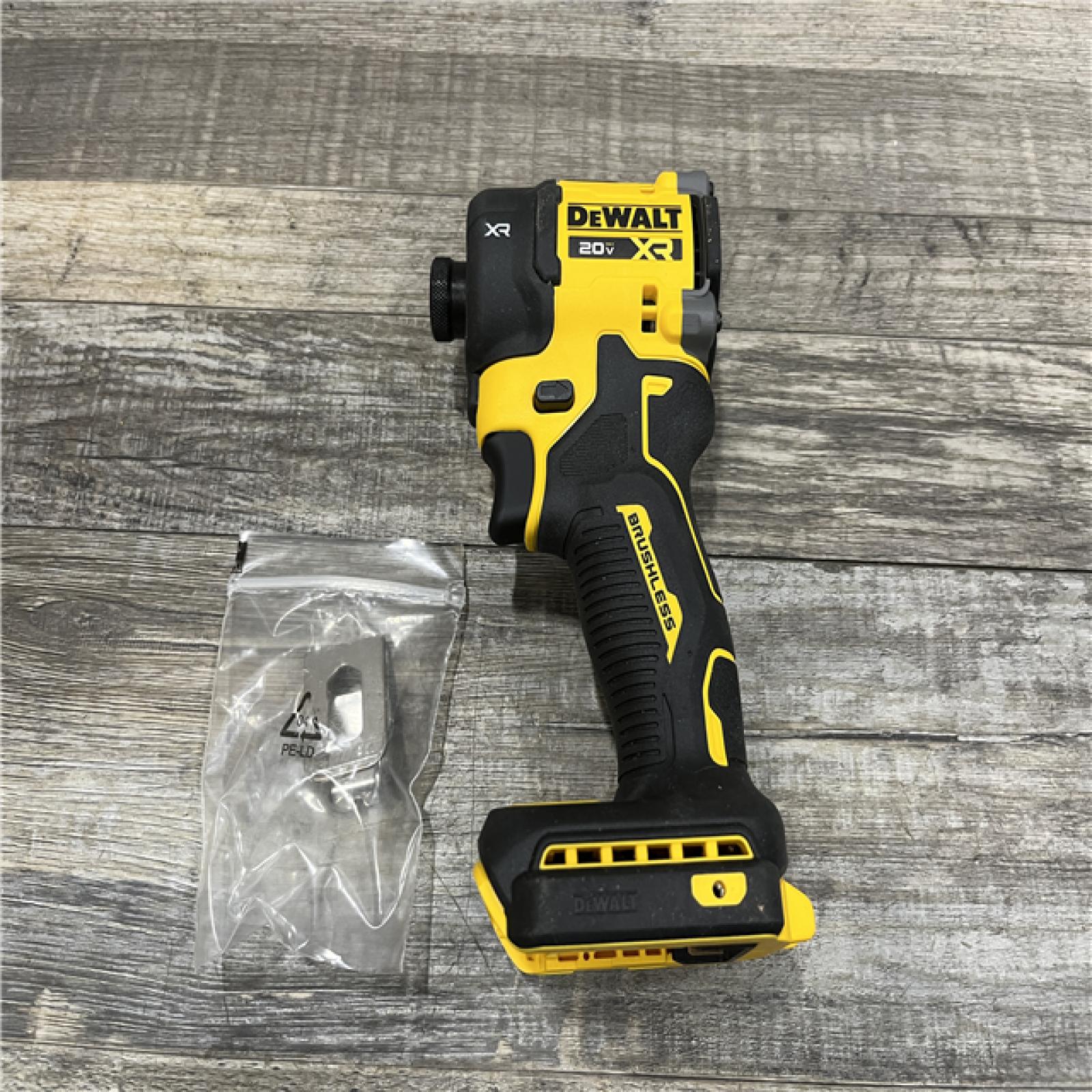 AS-IS DEWALT 20V XR Brushless Cordless 1/4 in. Quiet Hydraulic Impact Driver (Tool-Only)