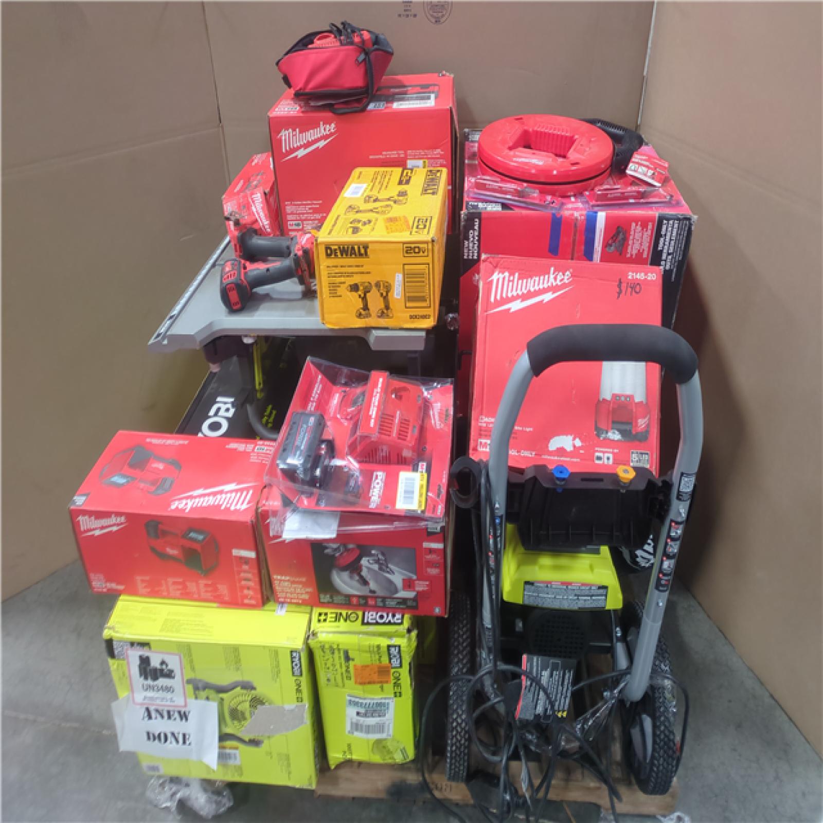 CALIFORNIA AS-IS TOOL PALLET