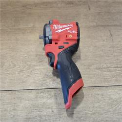 AS-IS M12 FUEL 12V Cordless Stubby 3/8 in. Impact Wrench (Tool-Only)