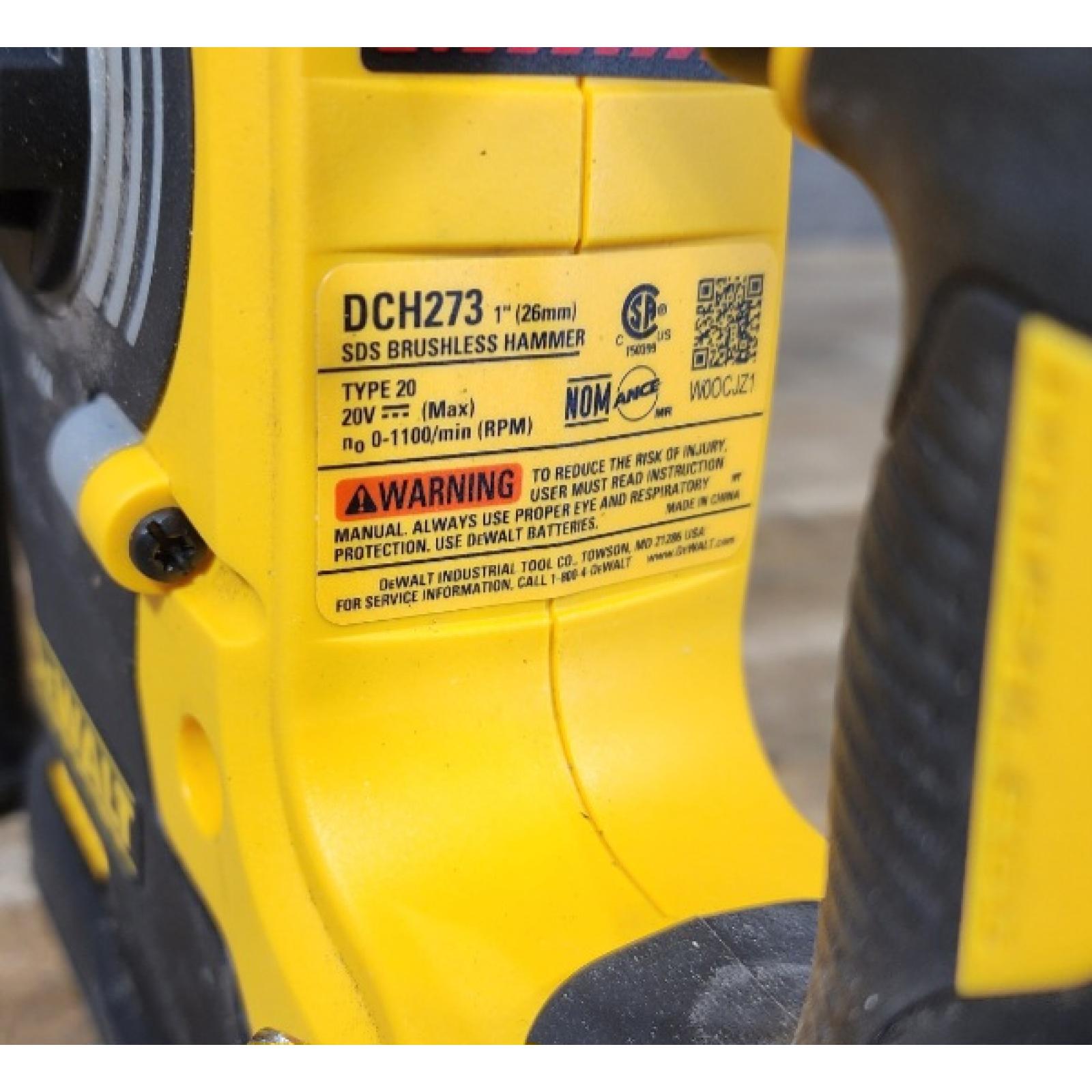 HOUSTON LOCATION - AS-IS DEWALT 20V MAX SDS Rotary Hammer Drill (Tool-Only)