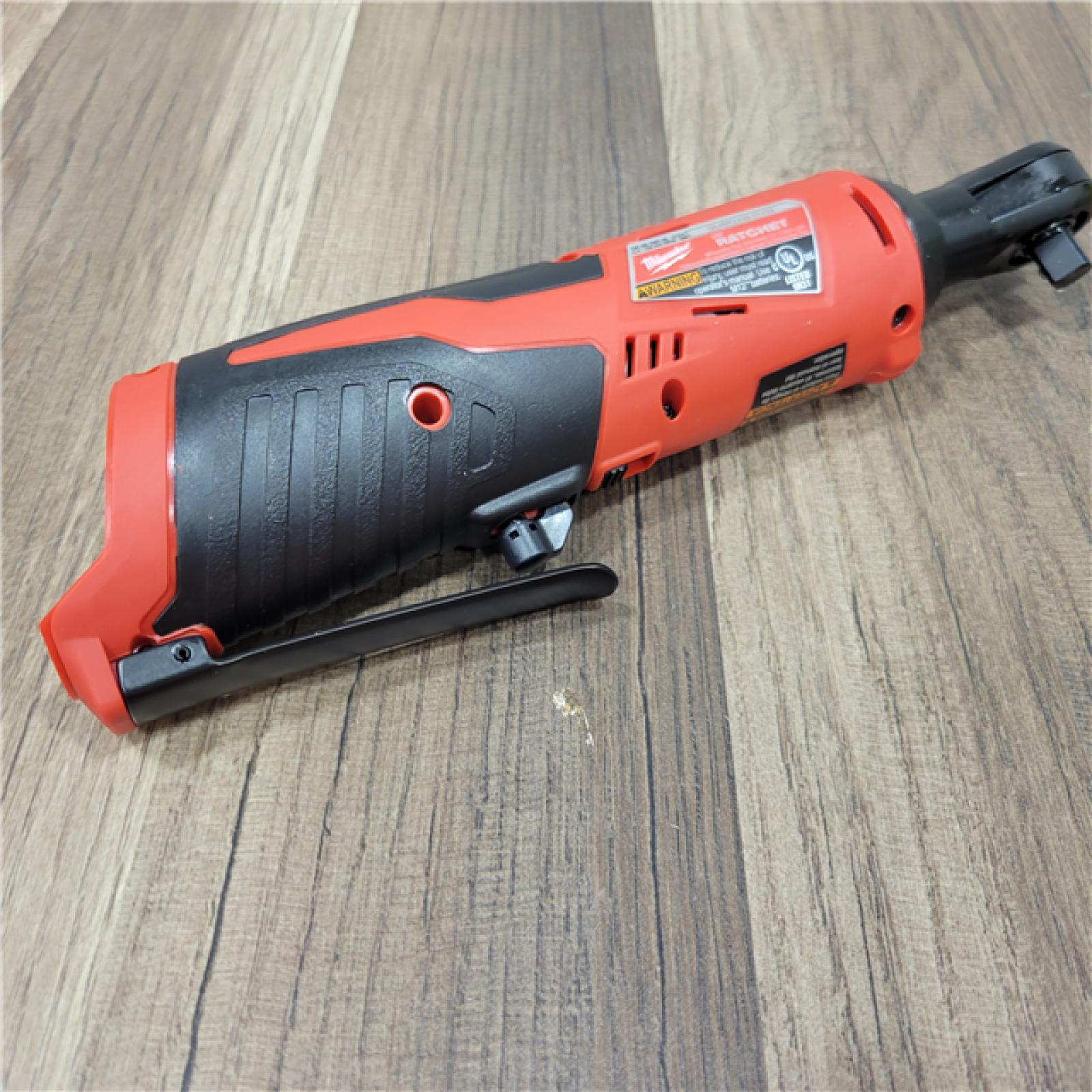 AS-IS  MILWAUKEE 2457-20 .38 in. M12 Cordless Ratchet Only