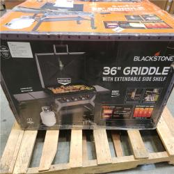 Phoenix NEW Blackstone 4-Burner Liquid Propane Outdoor Griddle with Hood in Black
