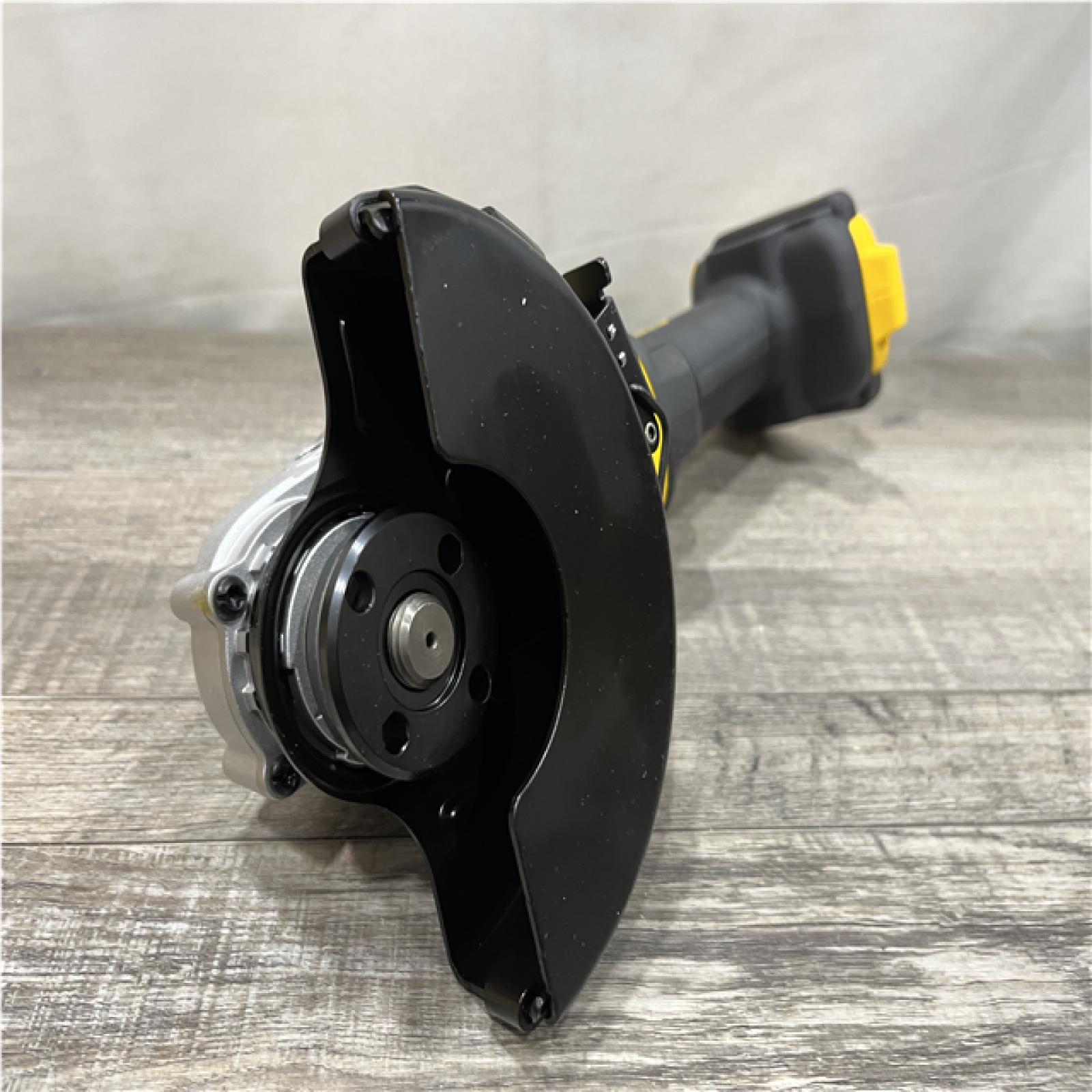AS-IS DEWALT 20-Volt MAX Cordless Brushless 4-1/2 in. Angle Grinder with Slide Switch (Tool Only)