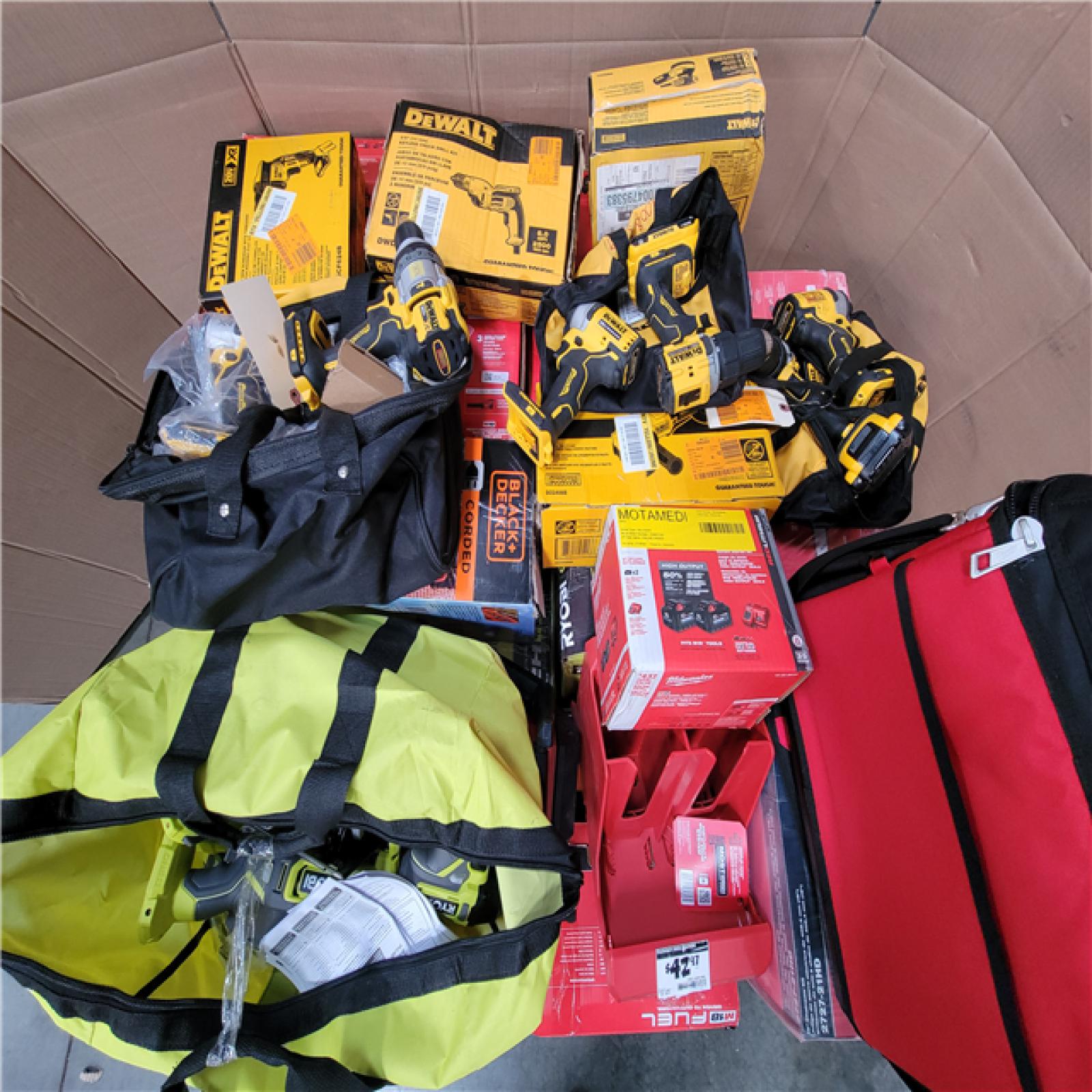 CALIFORNIA AS-IS TOOL PALLET