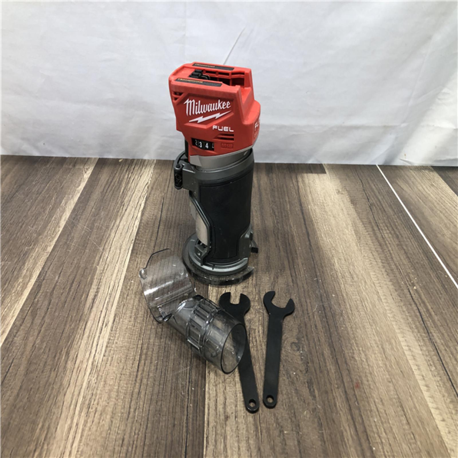 AS-IS Milwaukee M18 FUEL 18V Lithium-Ion Brushless Cordless Compact Router (Tool-Only)