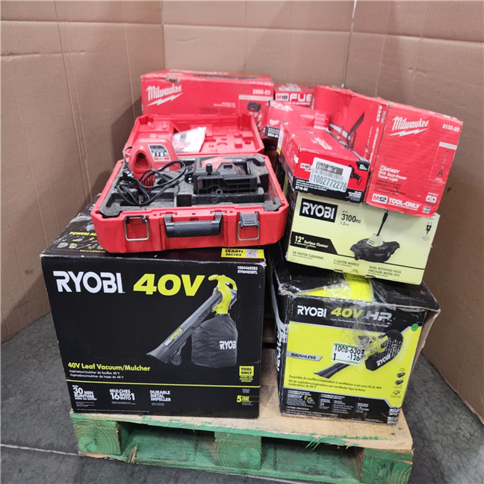 CALIFORNIA AS-IS TOOL PALLET