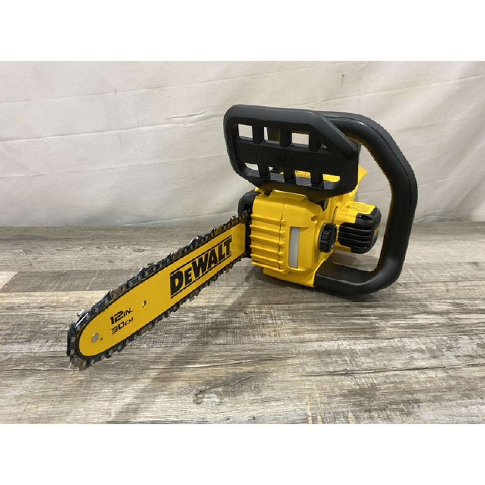 AS-IS DEWALT 20V MAX 12 in. Cordless Battery Powered Chainsaw (Tool Only)