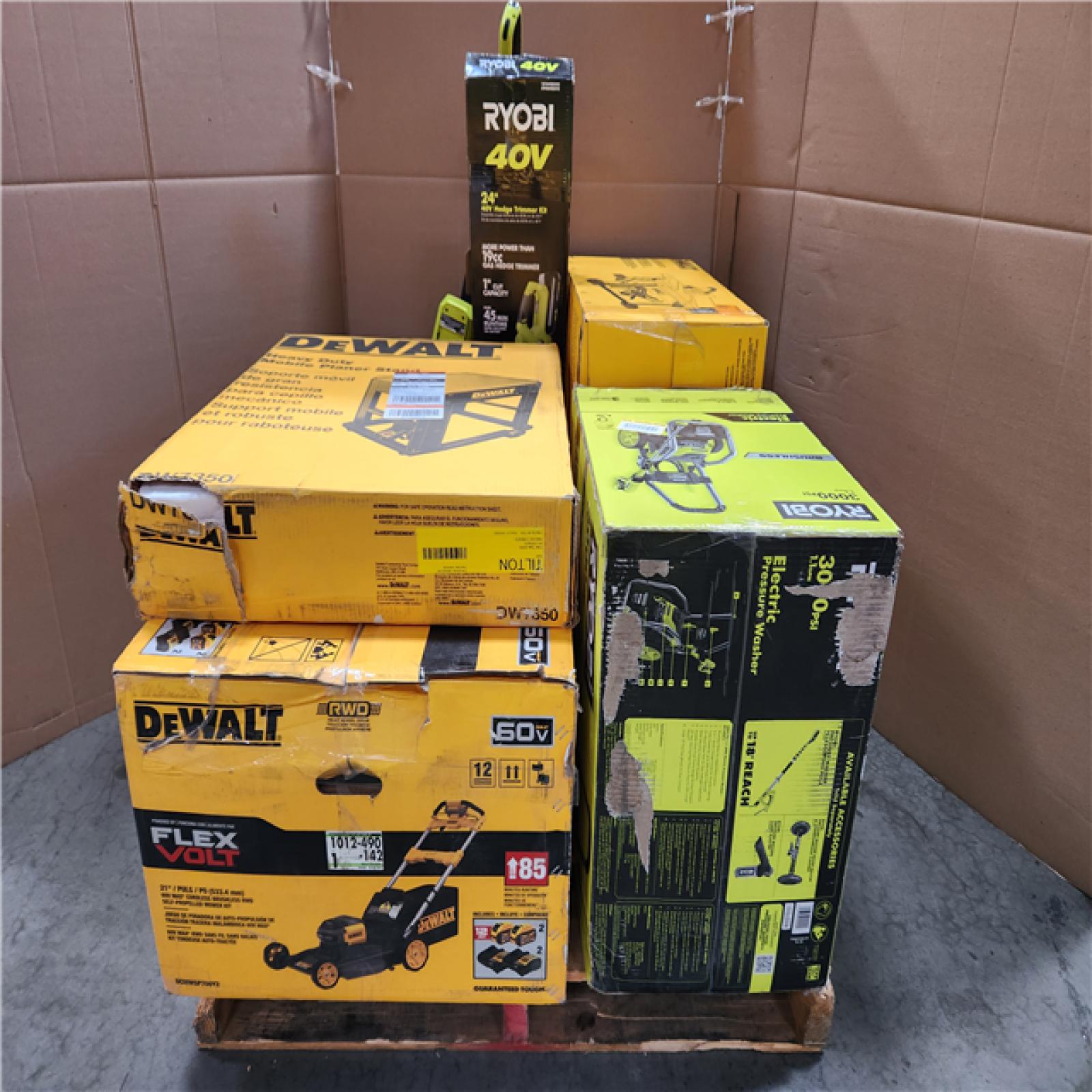 California As-Is Tool Pallet