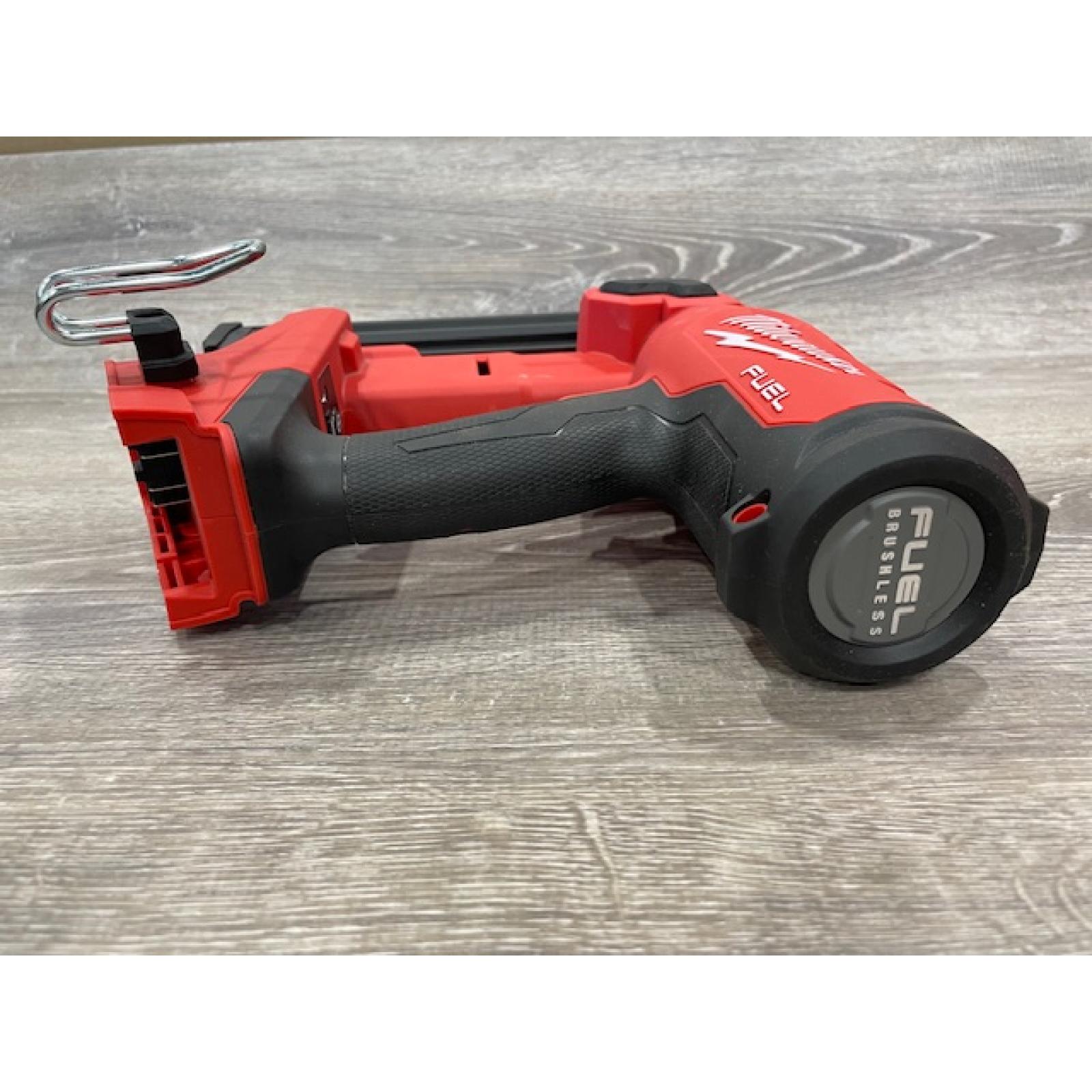 AS-IS Milwaukee FUEL 18-Volt Lithium-Ion Brushless Cordless Gen II 18-Gauge Brad Nailer (Tool-Only)