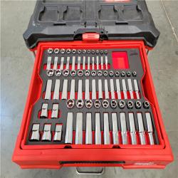 CALIFORNIA AS-IS NEW MILWAUKEE PACKOUT 4-DRAWER TOOL BOX