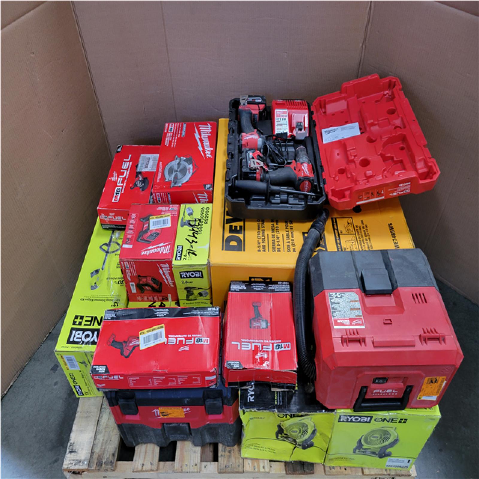 CALIFORNIA AS-IS TOOL PALLET