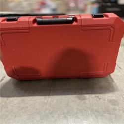 AS-IS - Milwaukee M18 18V Lithium-Ion Cordless Short Throw PEX Press Tool Kit w/ (3) Viega PureFlow Jaws (2) 2.0Ah Batteries & Charger