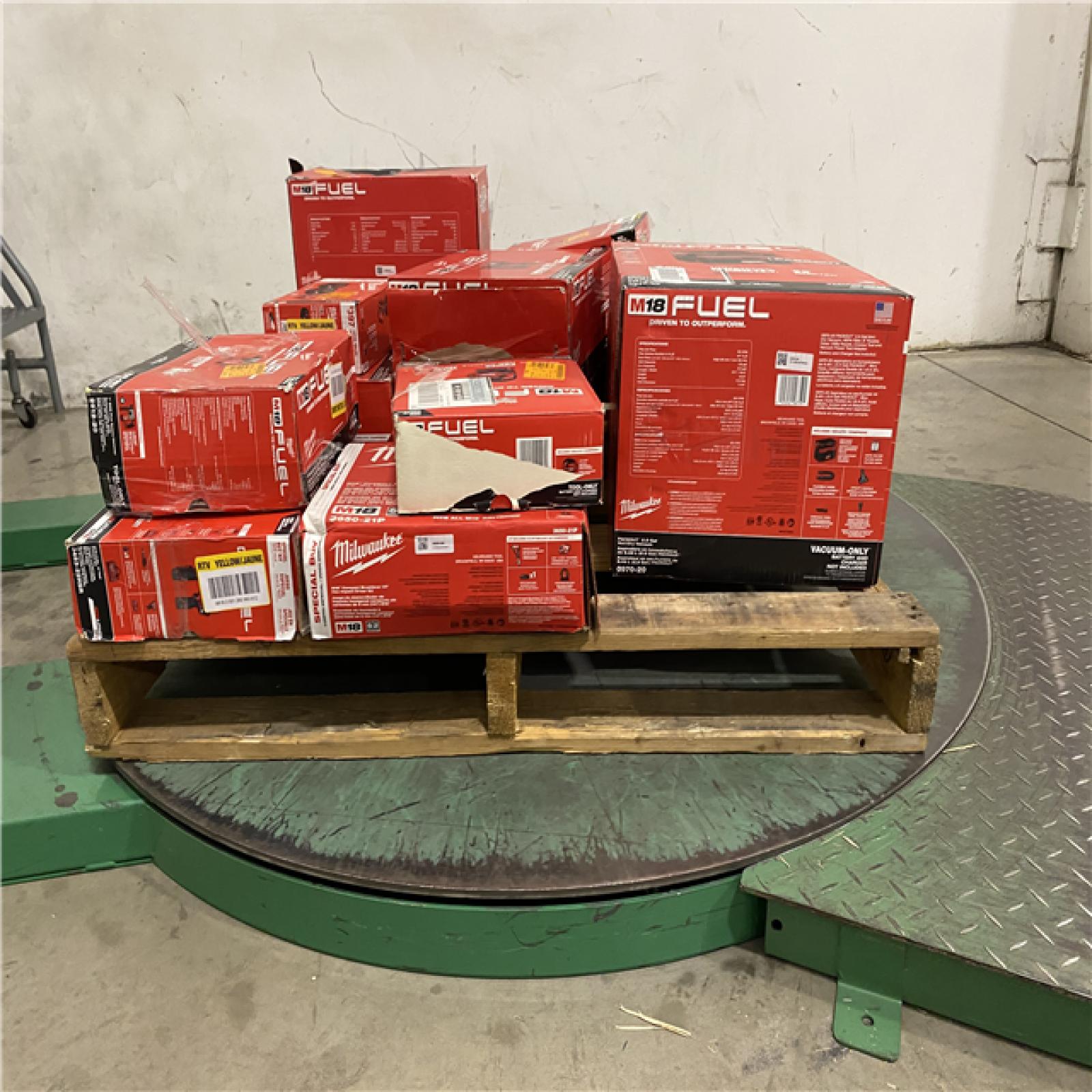 Dallas Location - As-Is MILWAUKEE Tool Pallet