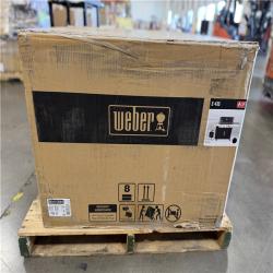 DALLAS LOCATION - WEBER Genesis E-435 4-Burner Liquid Propane Gas Grill in Black with Side Burner
