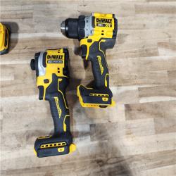 HOUSTON LOCATION - AS-IS DEWALT 2 TOOL COMBO KIT W/ (2) BATTERY & CHARGER