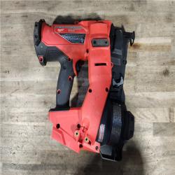 HOUSTON LOCATION - AS-IS Milwaukee M18 FUEL 18-Volt Lithium-Ion Brushless Cordless Coil Roofing Nailer (Tool Only)