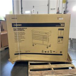 DALLAS LOCATION - AS-IS Husky Modular Tool Storage 52 in. W x 20 in. D Standard Duty Black Mobile Workbench Cabinet