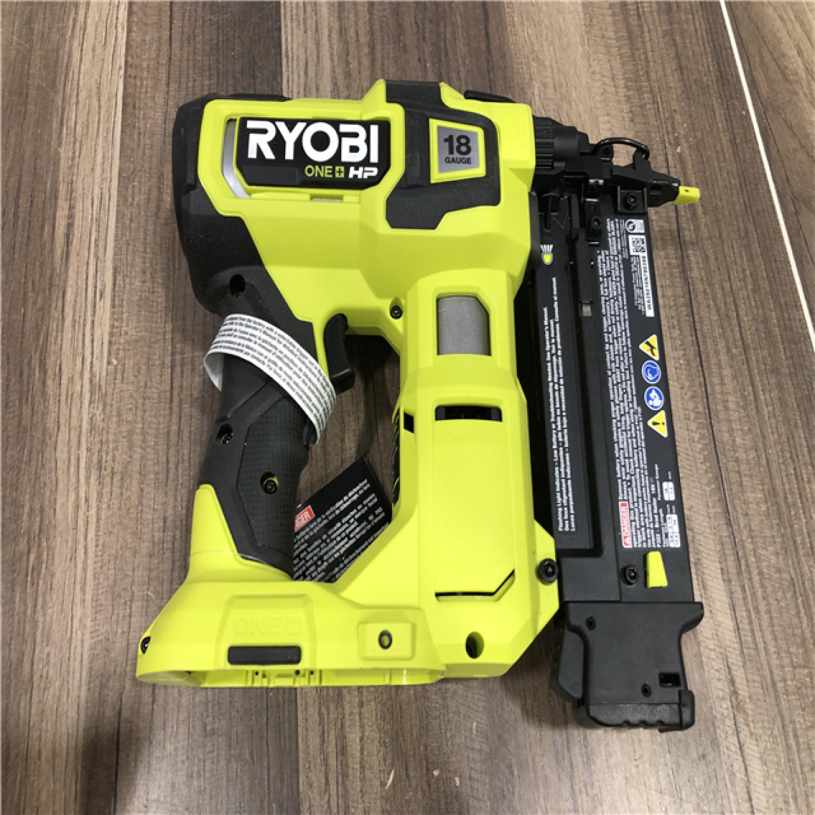 AS-IS RYOBI ONE+ HP 18V 18-Gauge Brushless Cordless AirStrike Brad Nailer (Tool Only)