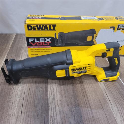 AS-IS DeWalt DCS389B FLEXVOLT 60V MAX Cordless Brushless Reciprocating Saw (Tool-Only)
