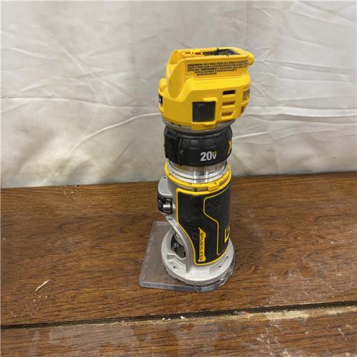 AS-IS Dewalt 20V MAX XR Brushless Cordless Compact Router (Tool Only)