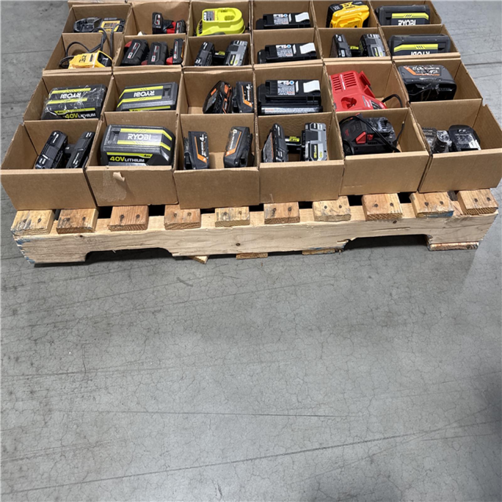 California AS-IS Battery Pallet
