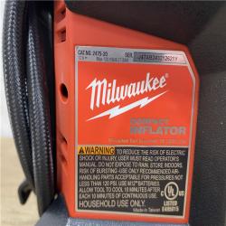 AS-IS Milwaukee 12-Volt Lithium-Ion Cordless Electric Portable Inflator (Tool-Only)