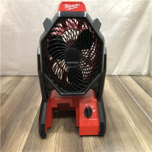 AS-IS - Milwaukee 18-Volt Lithium-Ion Brushless Cordless PACKOUT Jobsite Fan (Tool-Only)