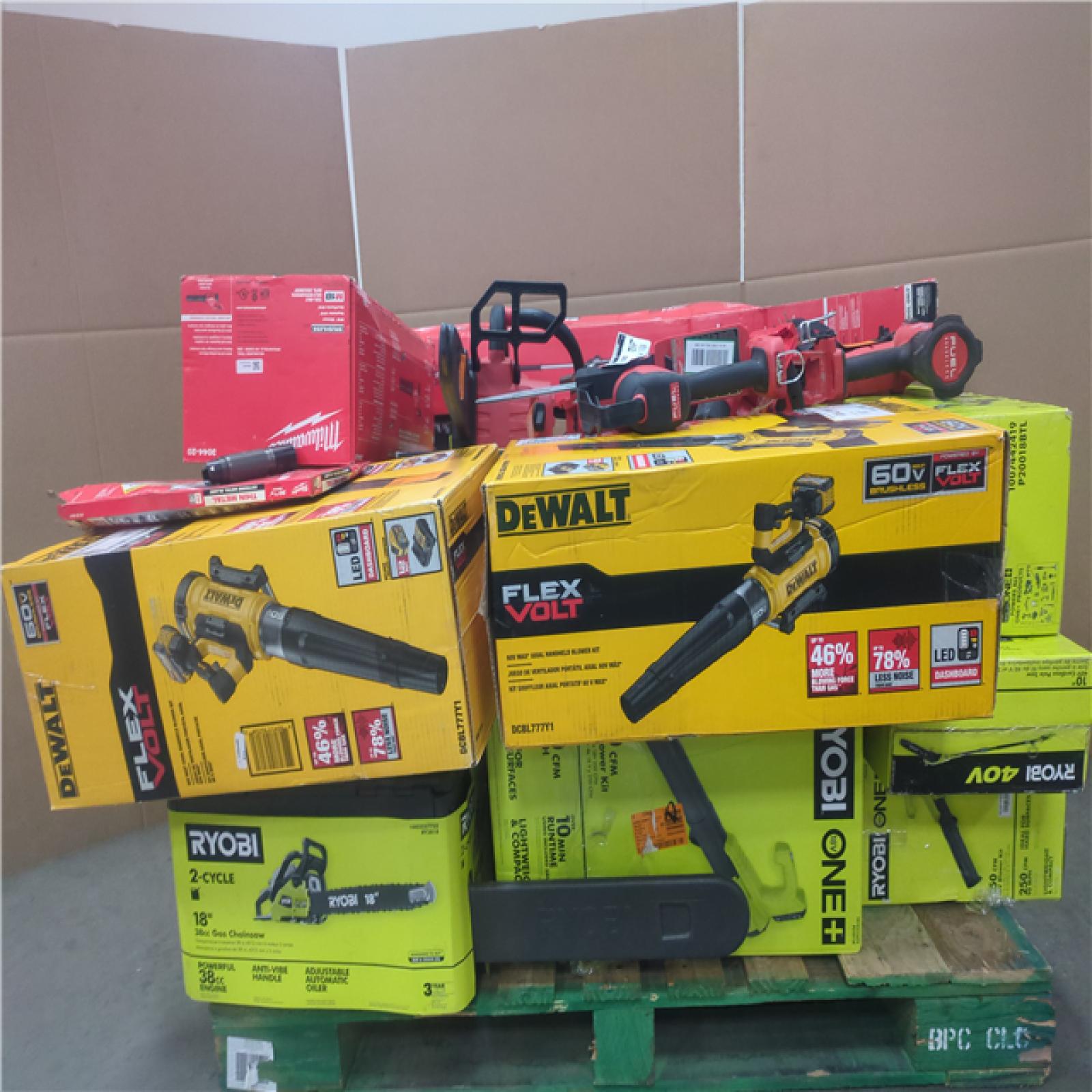 CALIFORNIA AS-IS TOOL PALLET