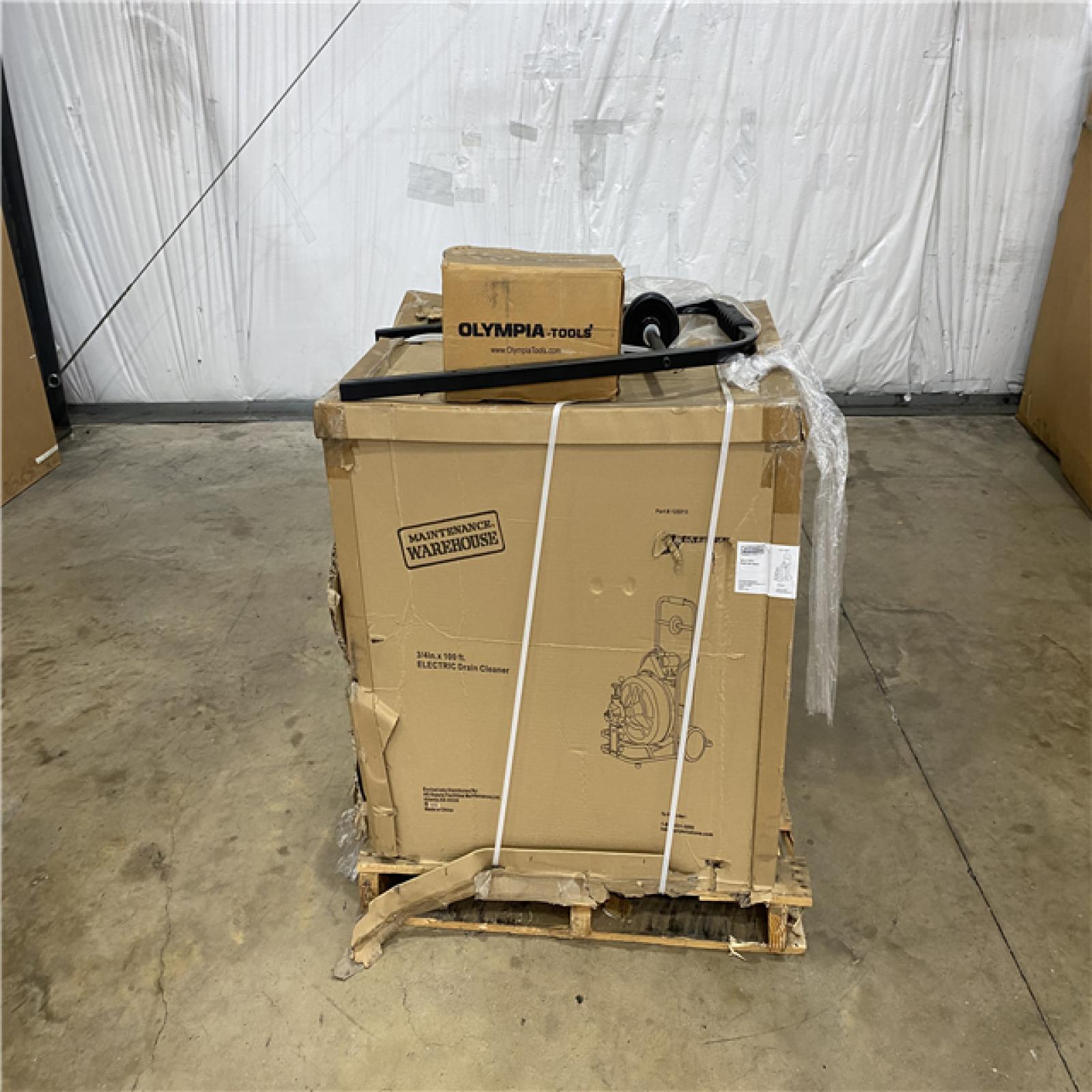 Houston Location AS IS - 3/4in x 100ft. Electric Drain Cleaner