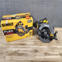 HOUSTON LOCATION - AS-IS DeWALT Flexvolt Max 7-1/4  60V Brushless Circular Saw DCS578B (Bare Tool)