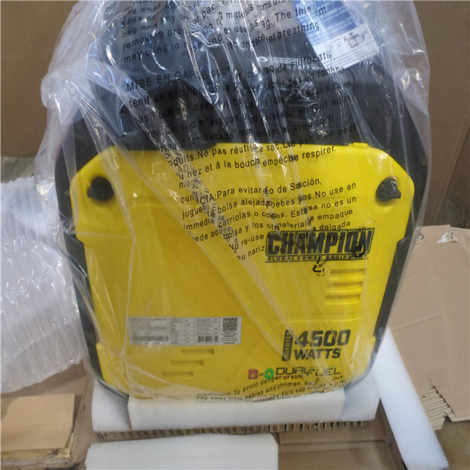 CALIFORNIA AS-IS GENERAC PORTABLE POWER GENERATOR