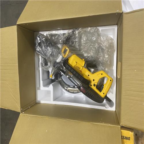 As-Is- DEWALT 60V Lithium-Ion 12 in. Cordless Sliding Miter Saw Kit with 9.0Ah Battery Pack