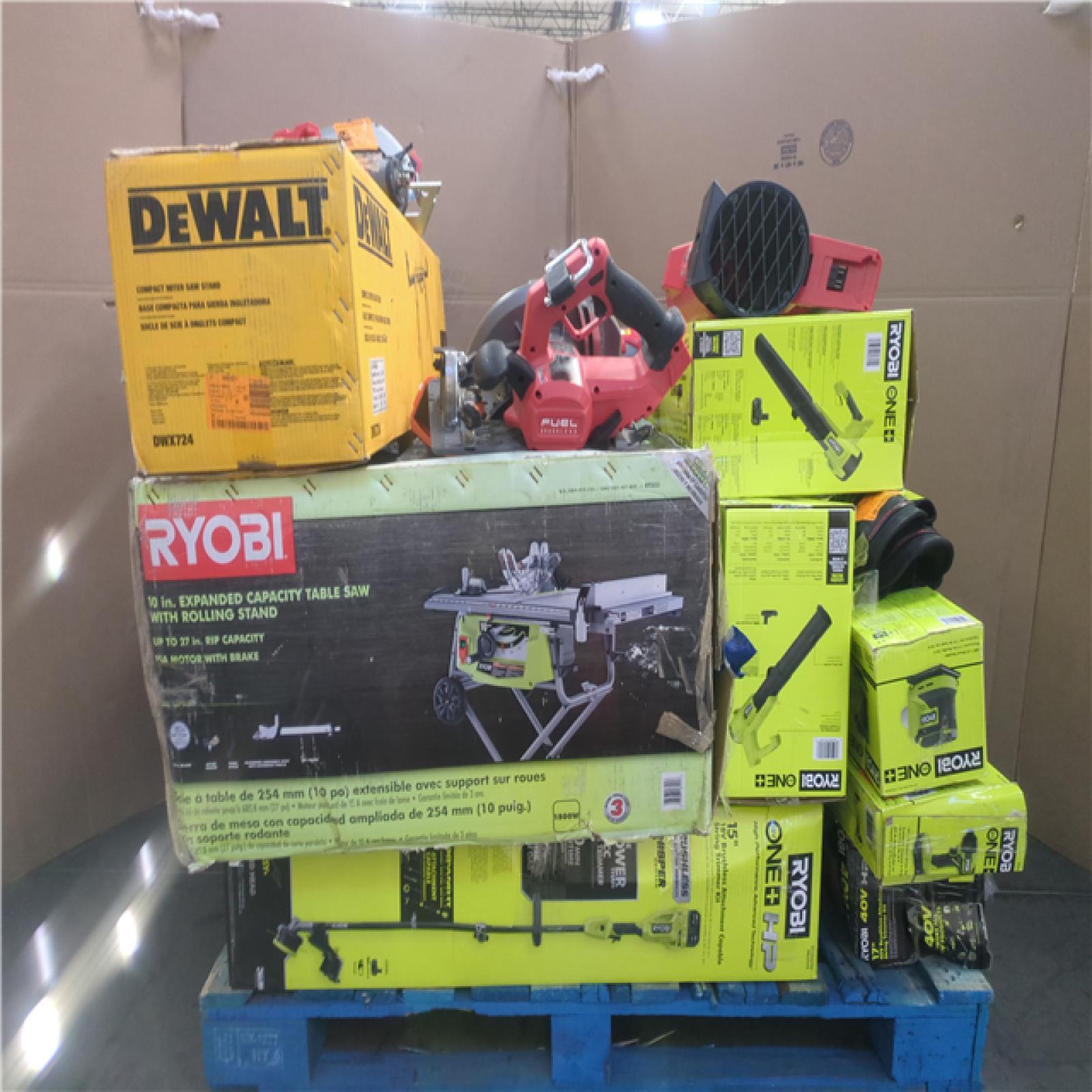 CALIFORNIA AS-IS TOOL PALLET