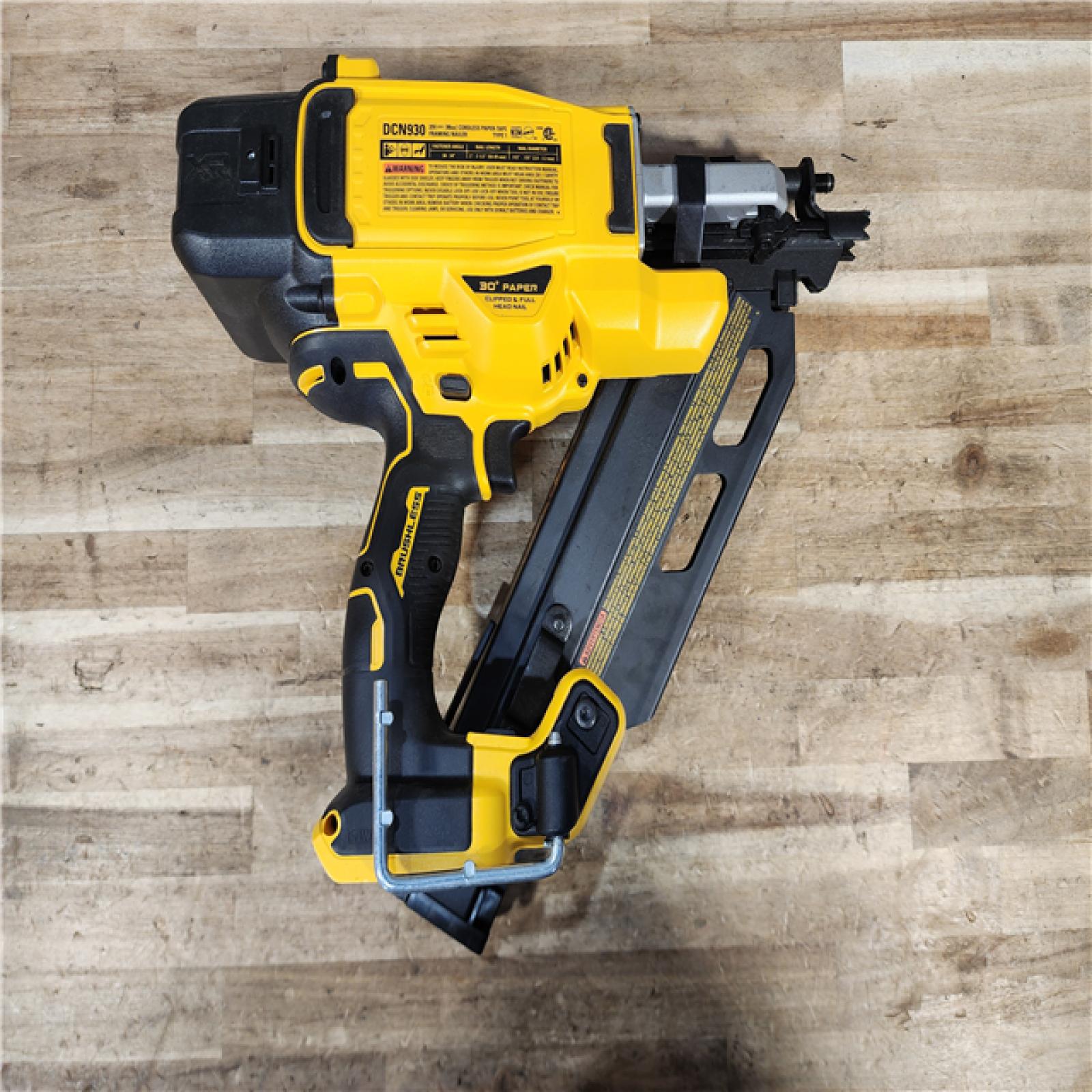 HOUSTON LOCATION - AS-IS DEWALT 20V 30 Degree Cordless Framing Nailer (Tool-Only)