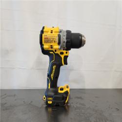 AS-IS- DeWalt 20V XR Lithium-Ion Cordless Brushless 1/2 in. Drill/Driver Kit with (2) 4.0 Ah Batteries and Charger