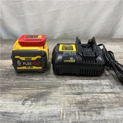 AS-IS DEWALT FLEXVOLT 20V/60V MAX Lithium-Ion 6.0Ah Battery Pack with Charger