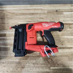 Houston Location AS-IS Milwaukee FUEL 18-Volt Lithium-Ion Brushless Cordless Gen II 18-Gauge Brad Nailer (Tool-Only)